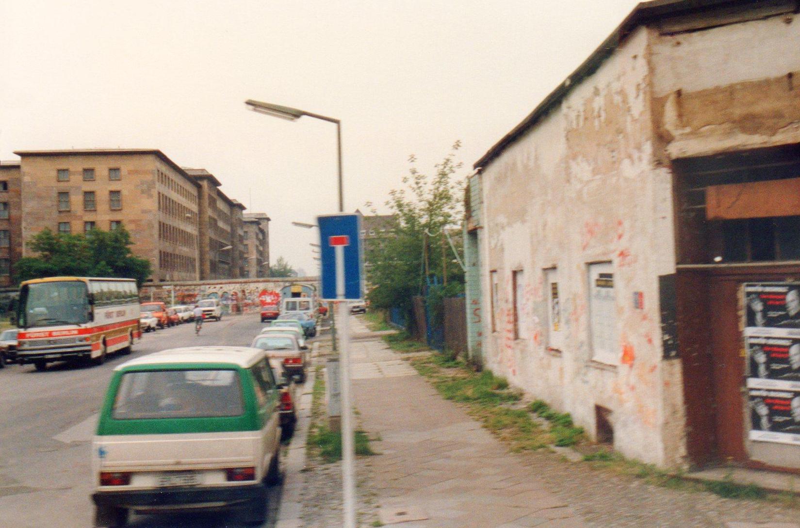 Corner Wilhelmstraße - Kochstraße towards Niederkirchnerstraße/Zimmerstraße